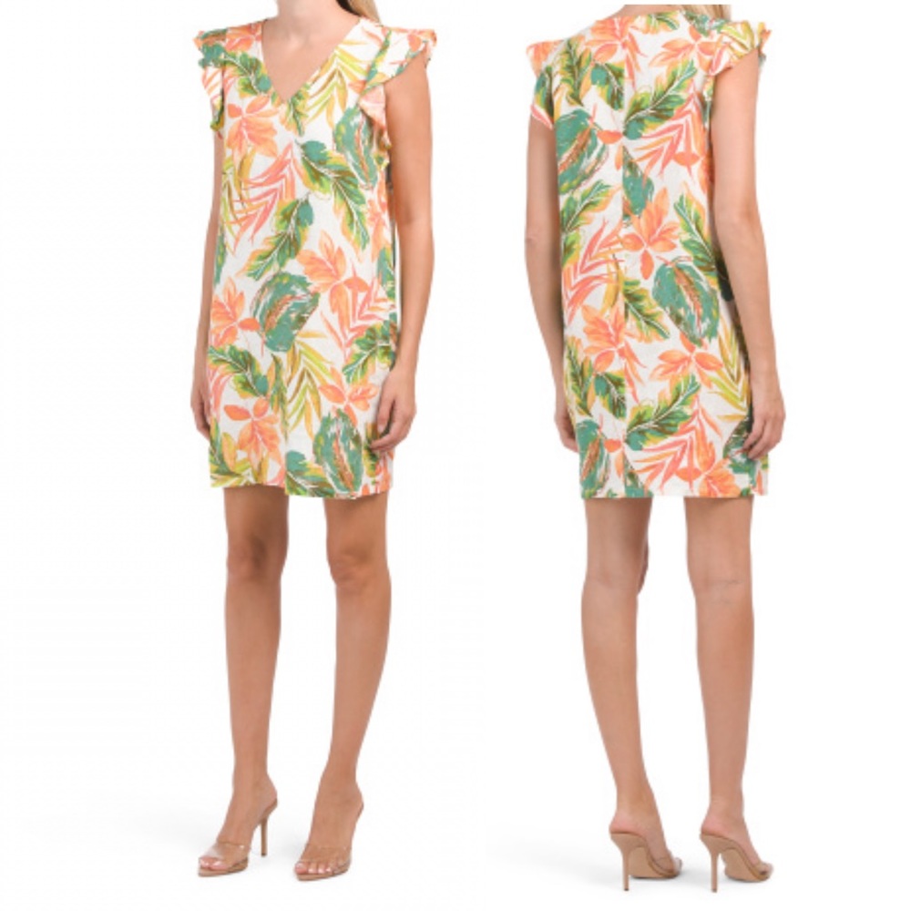 NICOLE MILLER NWT 100% Linen Dress